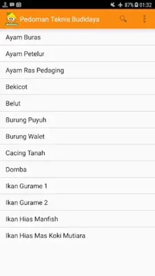 Budidaya Hewan & Tanaman android App screenshot 8